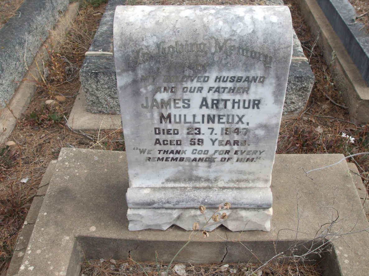 MULLINEUX James Arthur -1947 