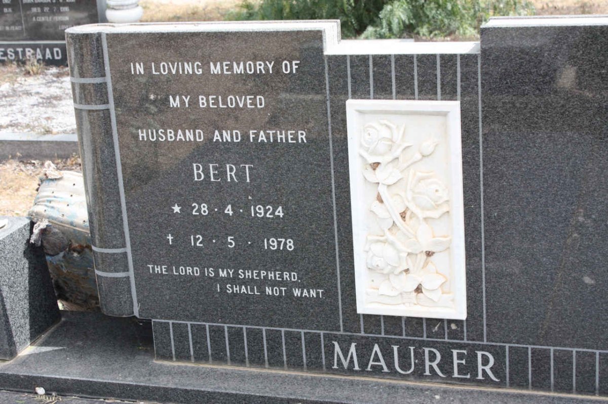 MAURER Bert 1924-1978