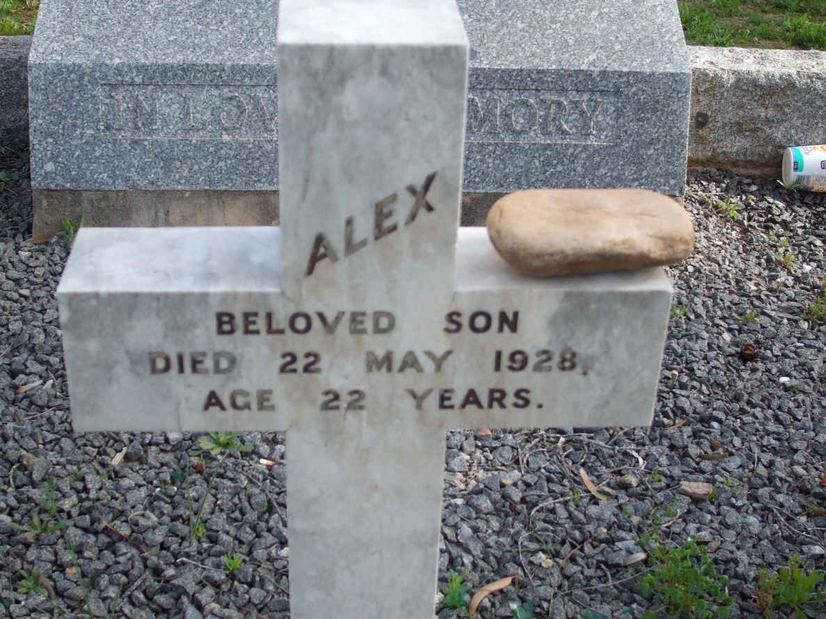 McALLISTER Alex  -1928 