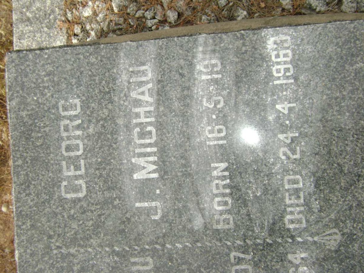 MICHAU Georg J. 1911-1963