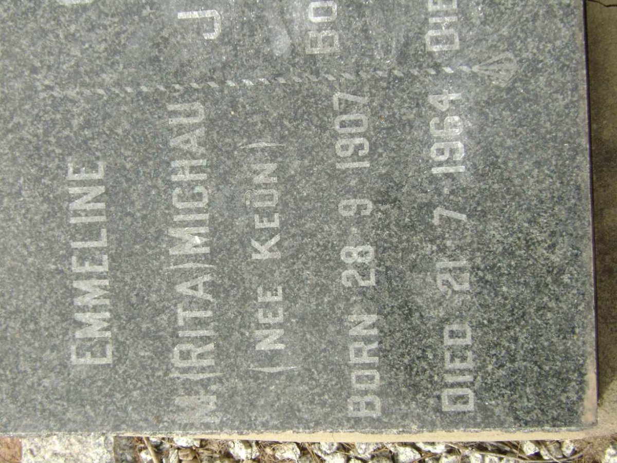 MICHAU Emmeline M. nee KEUN 1907-1964