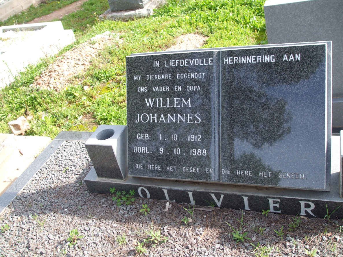 OLIVIER Willem Johannes 1912-1988