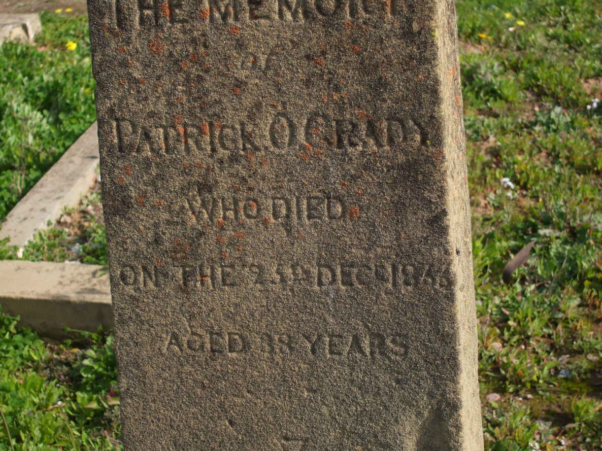 O’GRADY Patrick  -1866 
