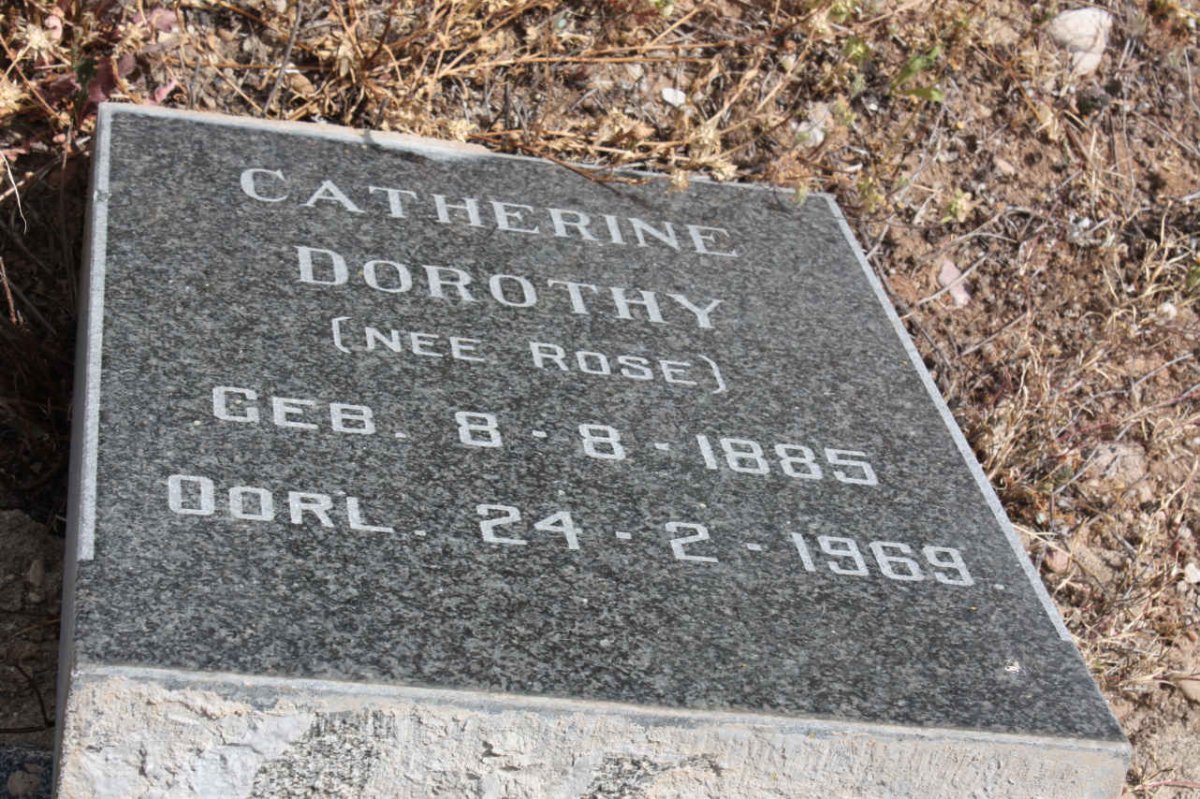 O'CONNELL Catherine Dorothy nee ROSE 1885-1969