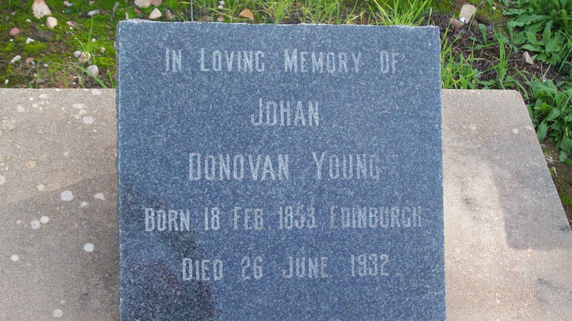 YOUNG Johan Donovan 1953-1932