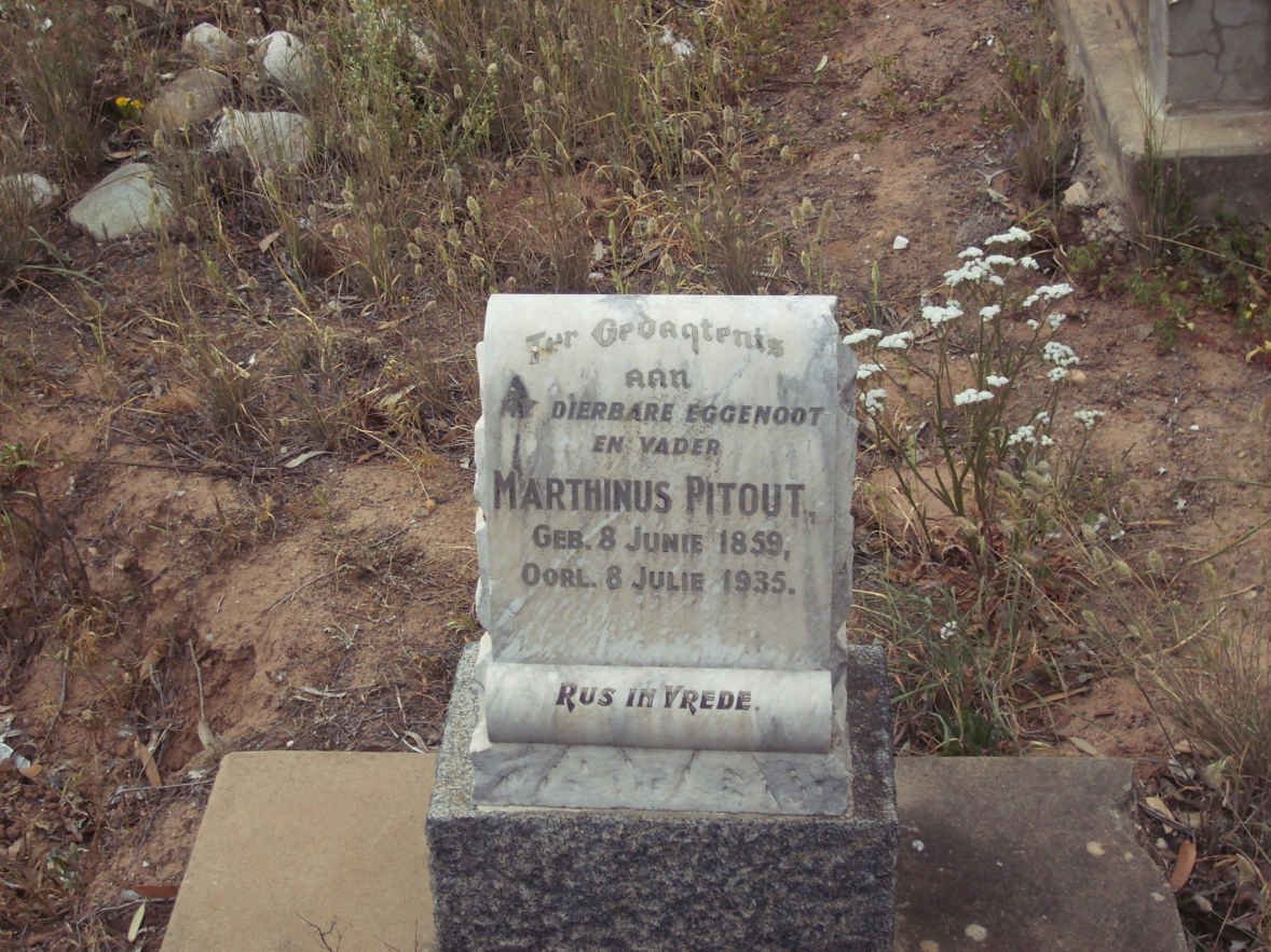 PITOUT Marthinus 1859-1935