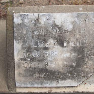 PIEDT Lizzie 1821-1847