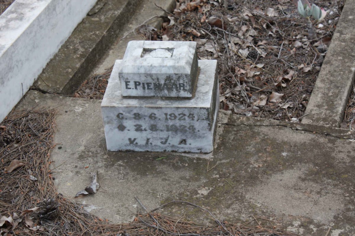 PIENAAR E. 1924-1924
