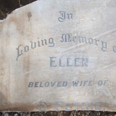 PETRIE Ellen