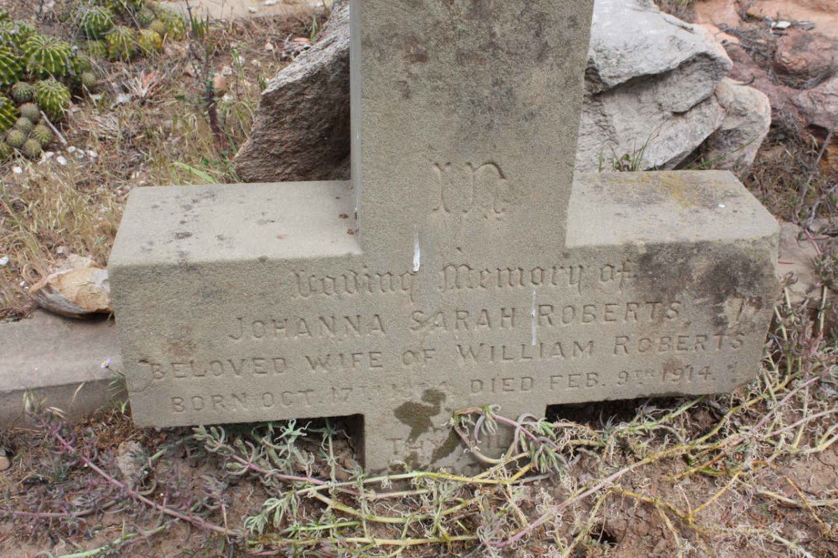 ROBERTS Johanna Sarah 18?4-1914
