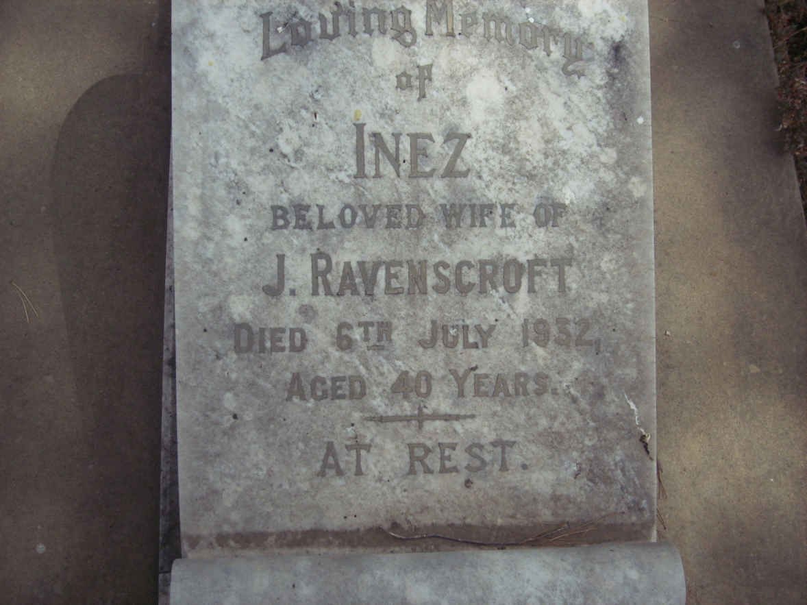 RAVENSCROFT Inez -1932