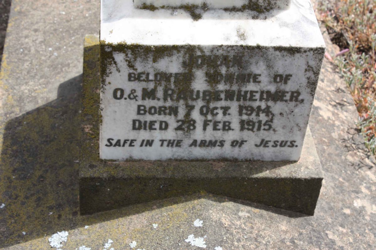 RAUBENHEIMER ? 1914-1915