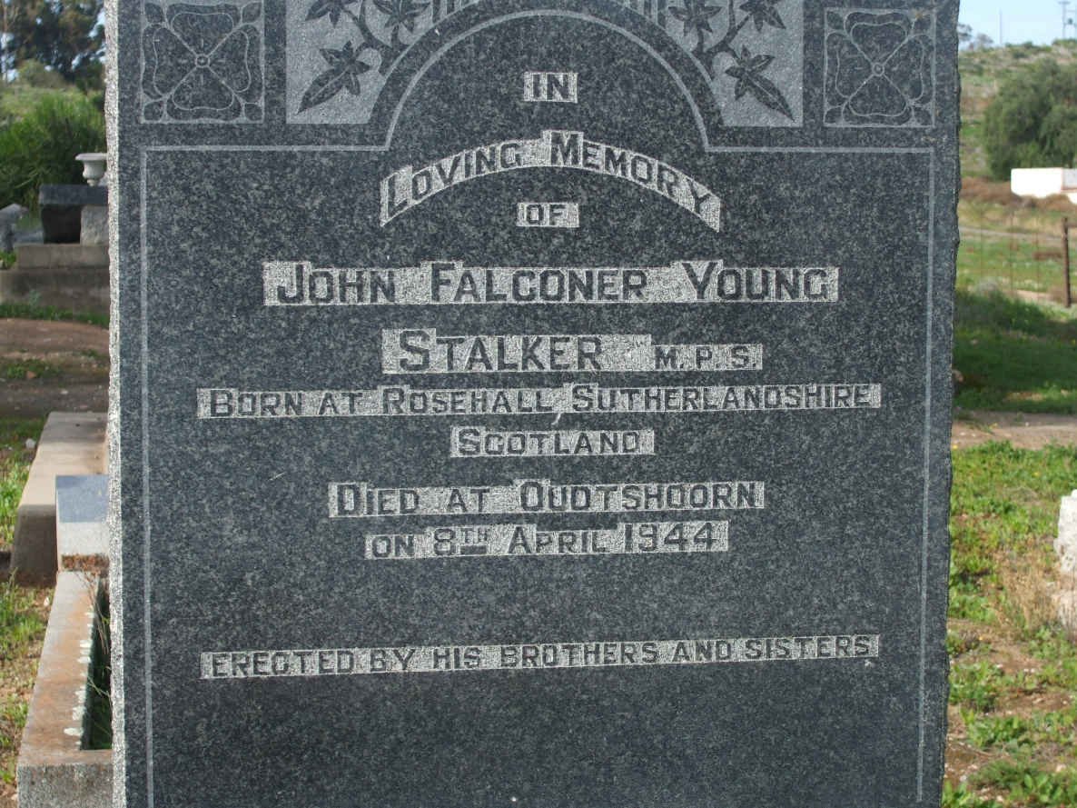 STALKER John Falconer Young  -1944