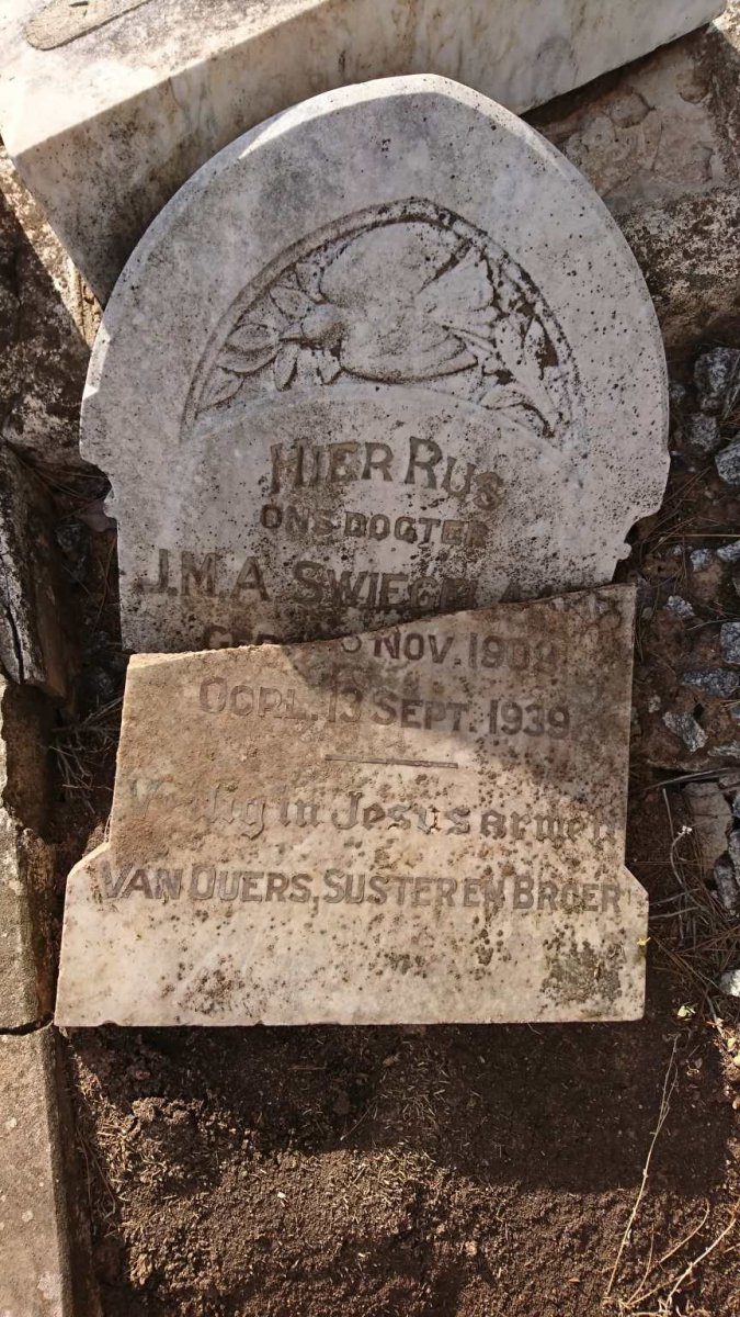 SWIEGELAAR J.M.A. 1909-1939
