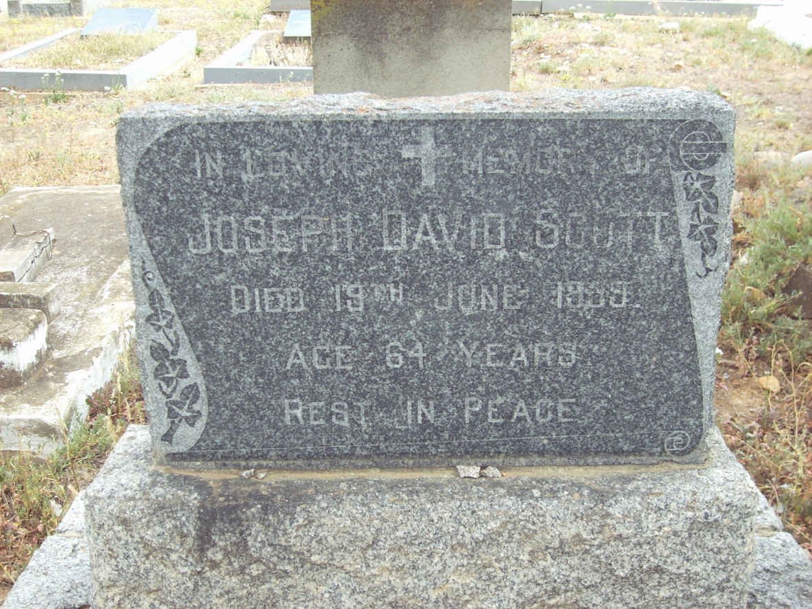 SCOTT Joseph David -1939
