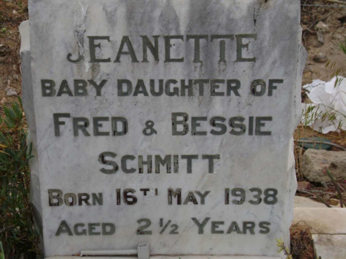 SCHMITT Jeanette 1938-