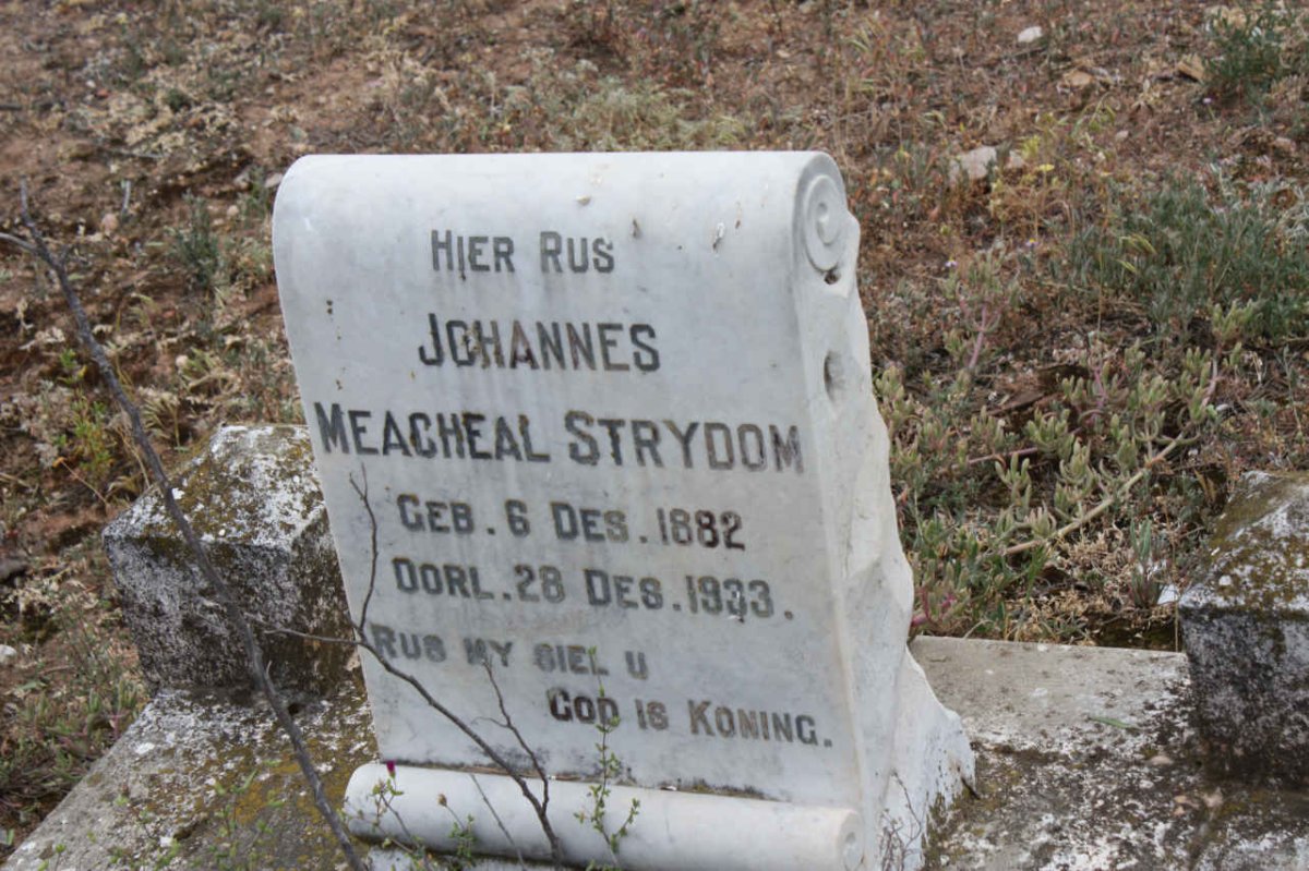 STRYDOM Johannes Meacheal 1882-1933