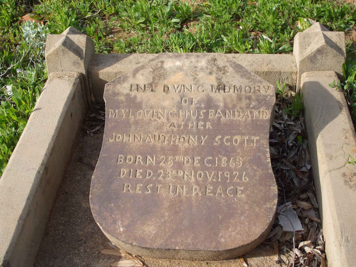SCOTT John Anthony 1863-1926