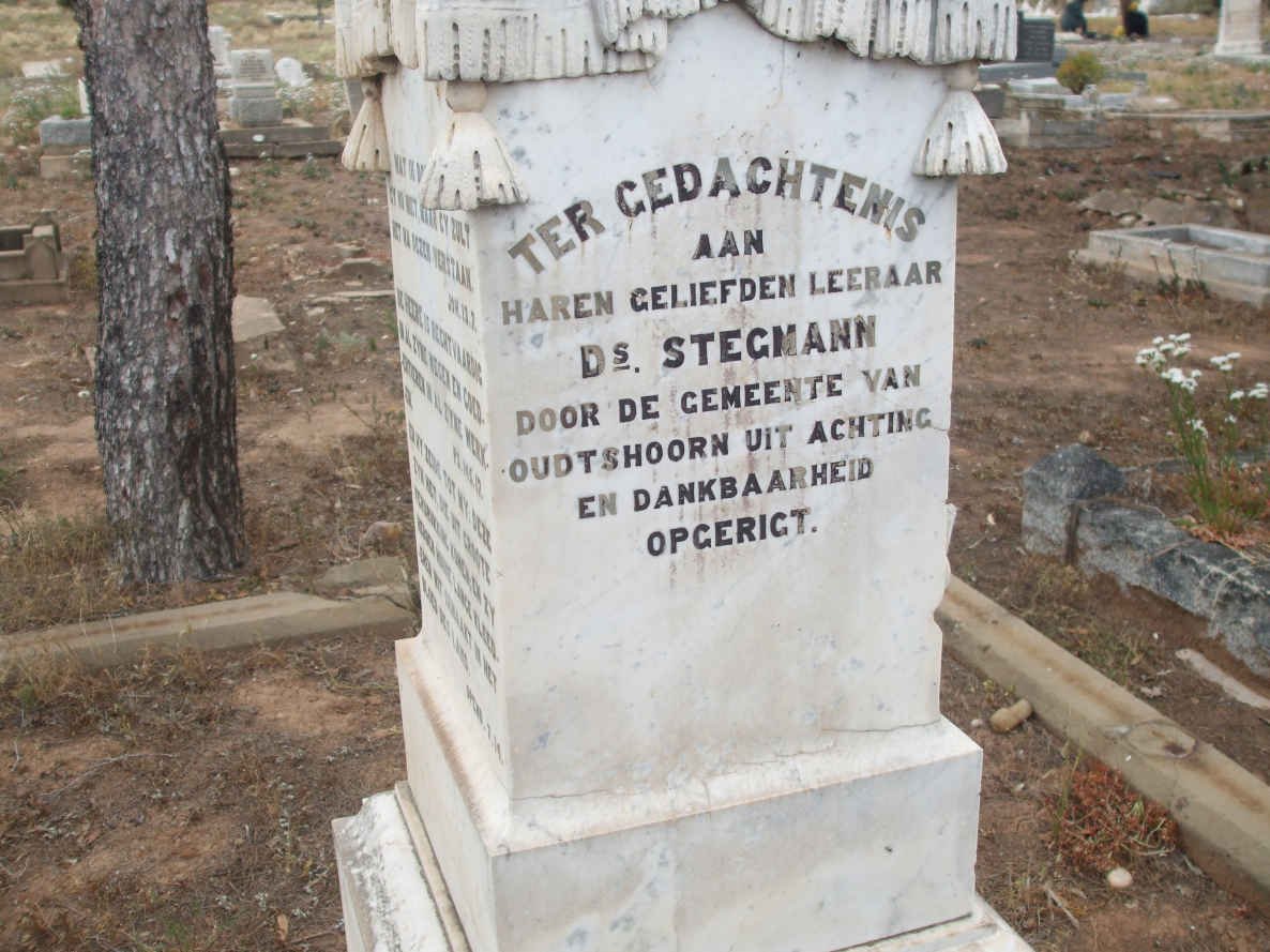 A Tribute to Ds Stegmann