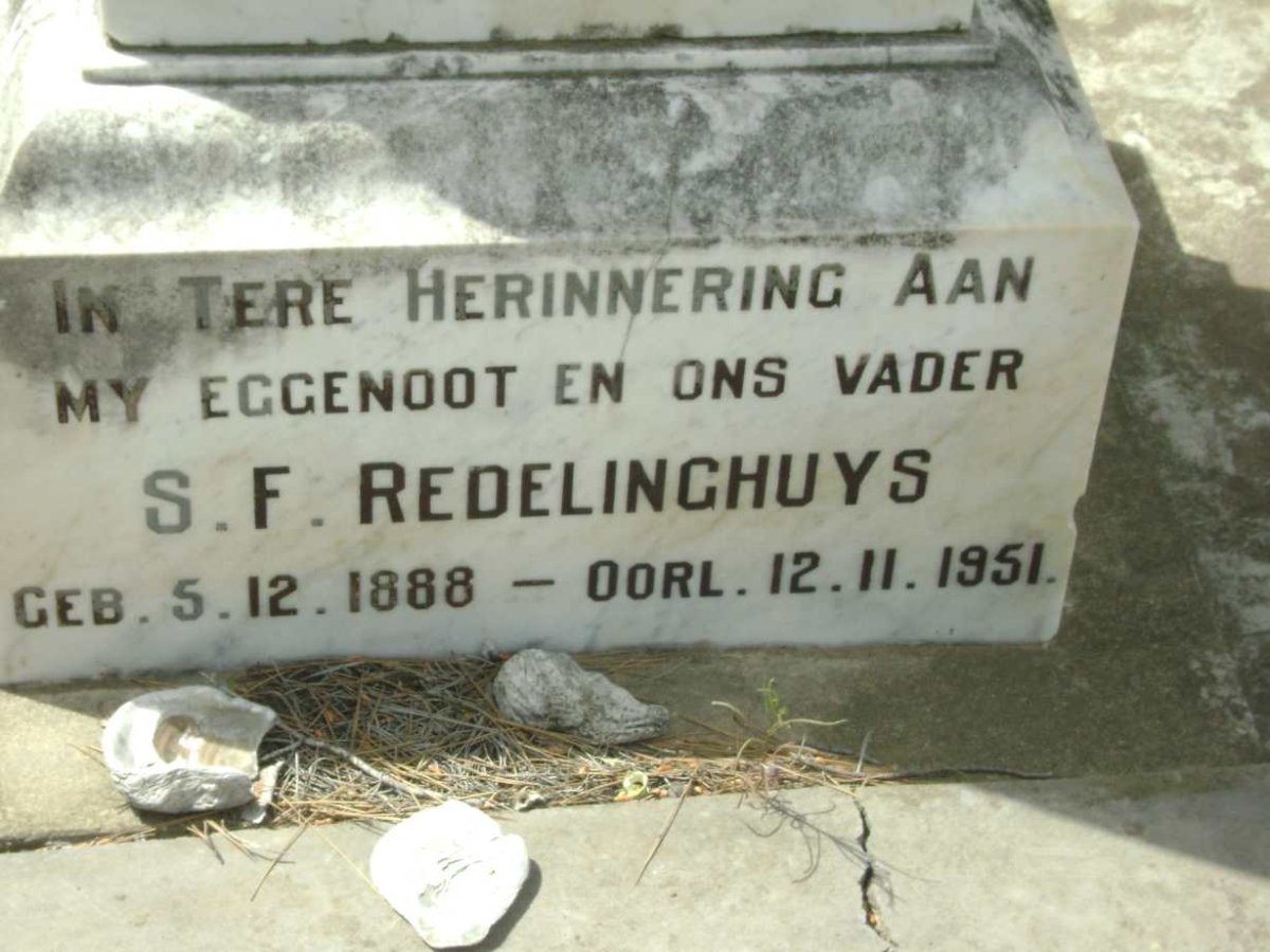 REDELINGHUYS S.F. 1888-1951