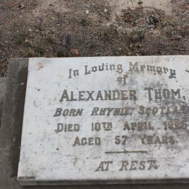 THOM Alexander -1925