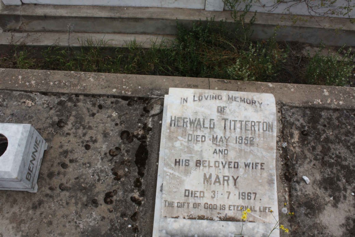 TITTERTON Herwald -1952 &amp; Mary -1967