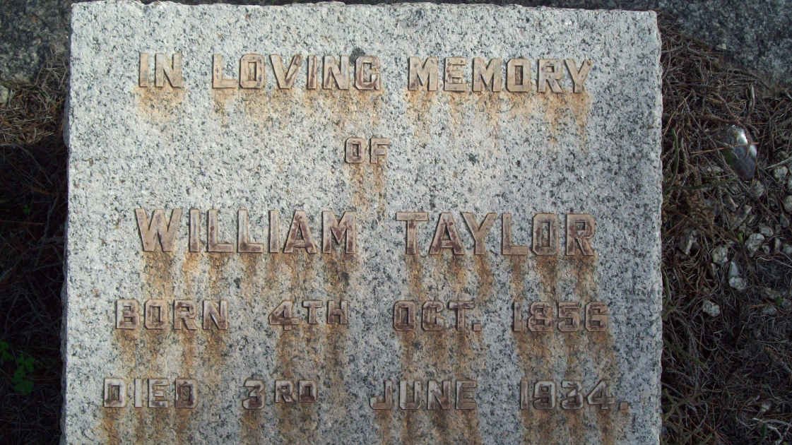 TAYLOR William 1956-1934
