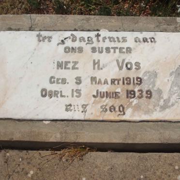 VOS Inez H. 1919-1939
