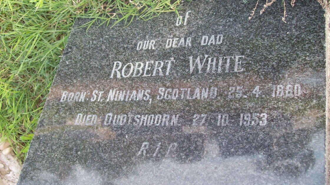 WHITE Robert  1880-1953
