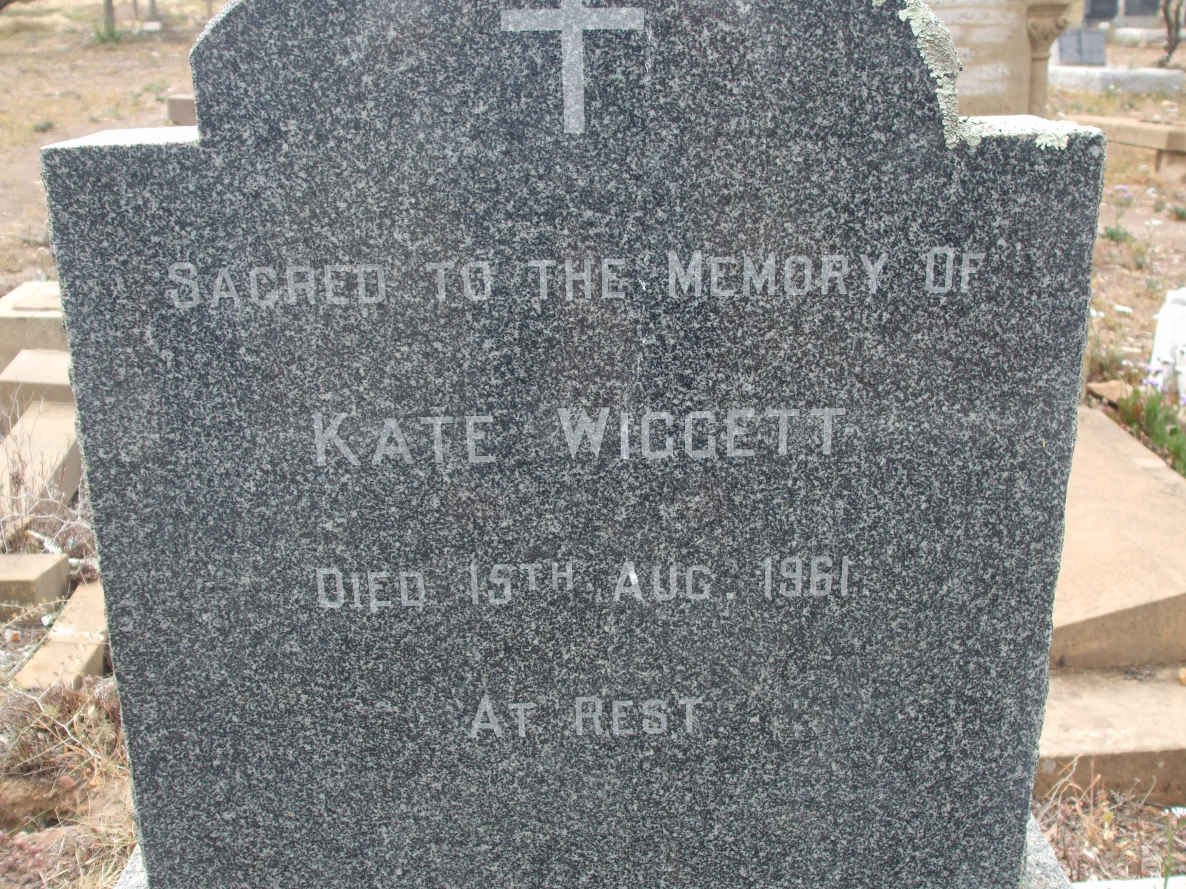 WIGGETT Kate -1961