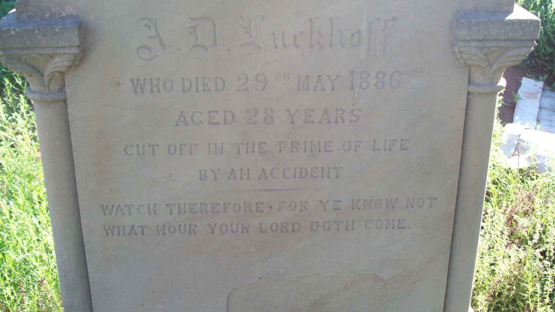 LUCKHOFF A.D.  -1886