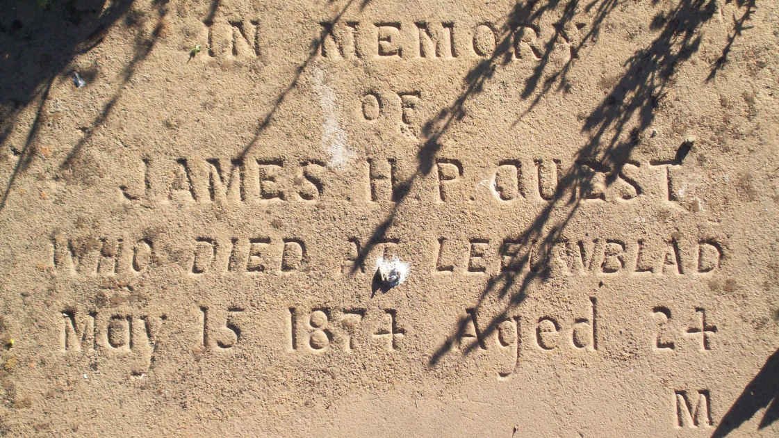 QUEST James H.P. -1874 