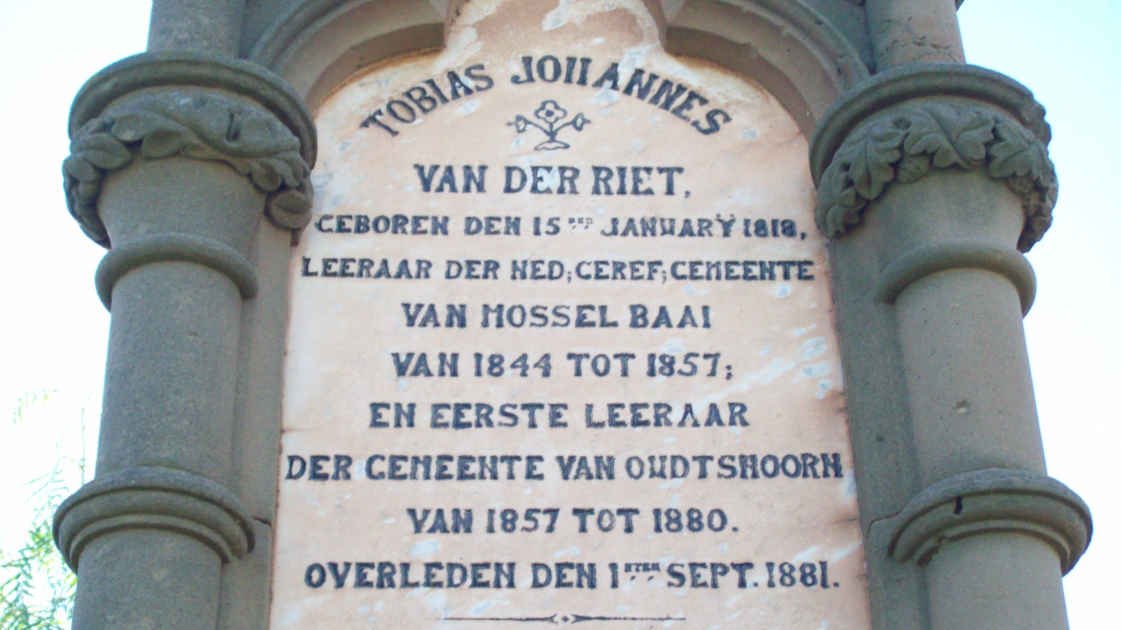 RIET Tobias Johannes, van der 1818-1881