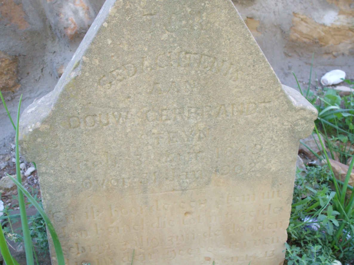 STEYN Douw Gerbrandt 1842-1902