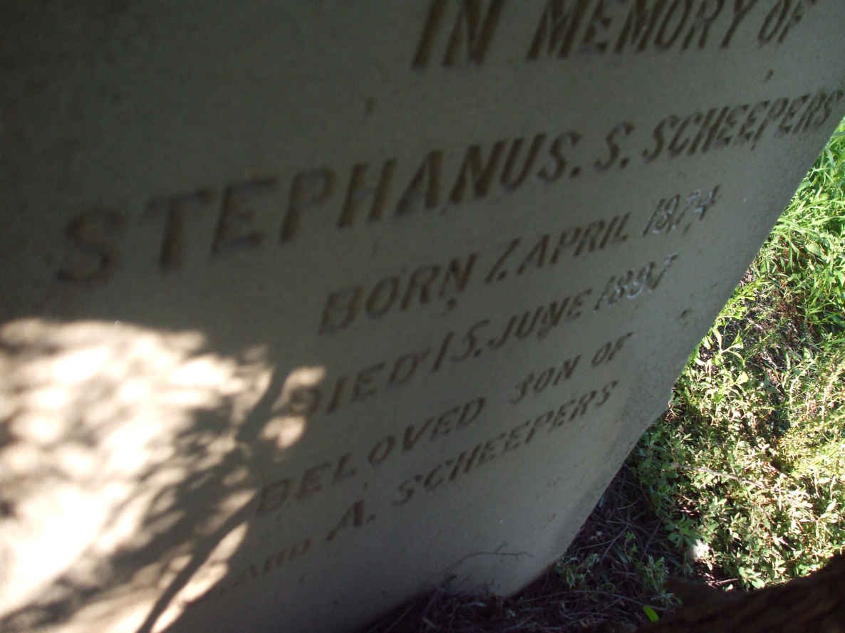 SCHEEPERS Stephanus S. 1874-1897