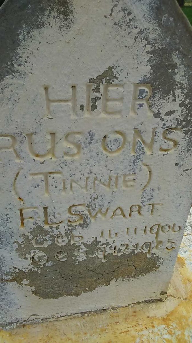 SWART F.L. 1906-19?5