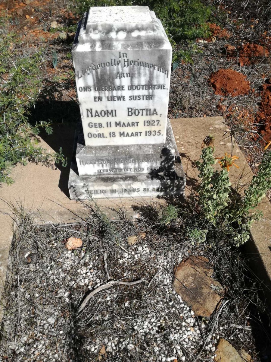 BOTHA Naomi 1927-1935
