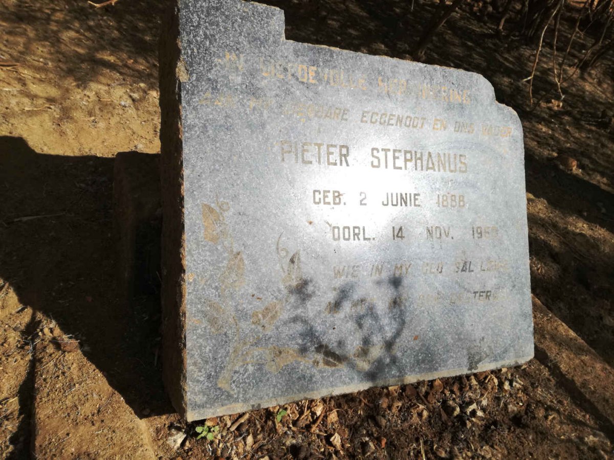 BOTHA Pieter Stephanus 1888-195?