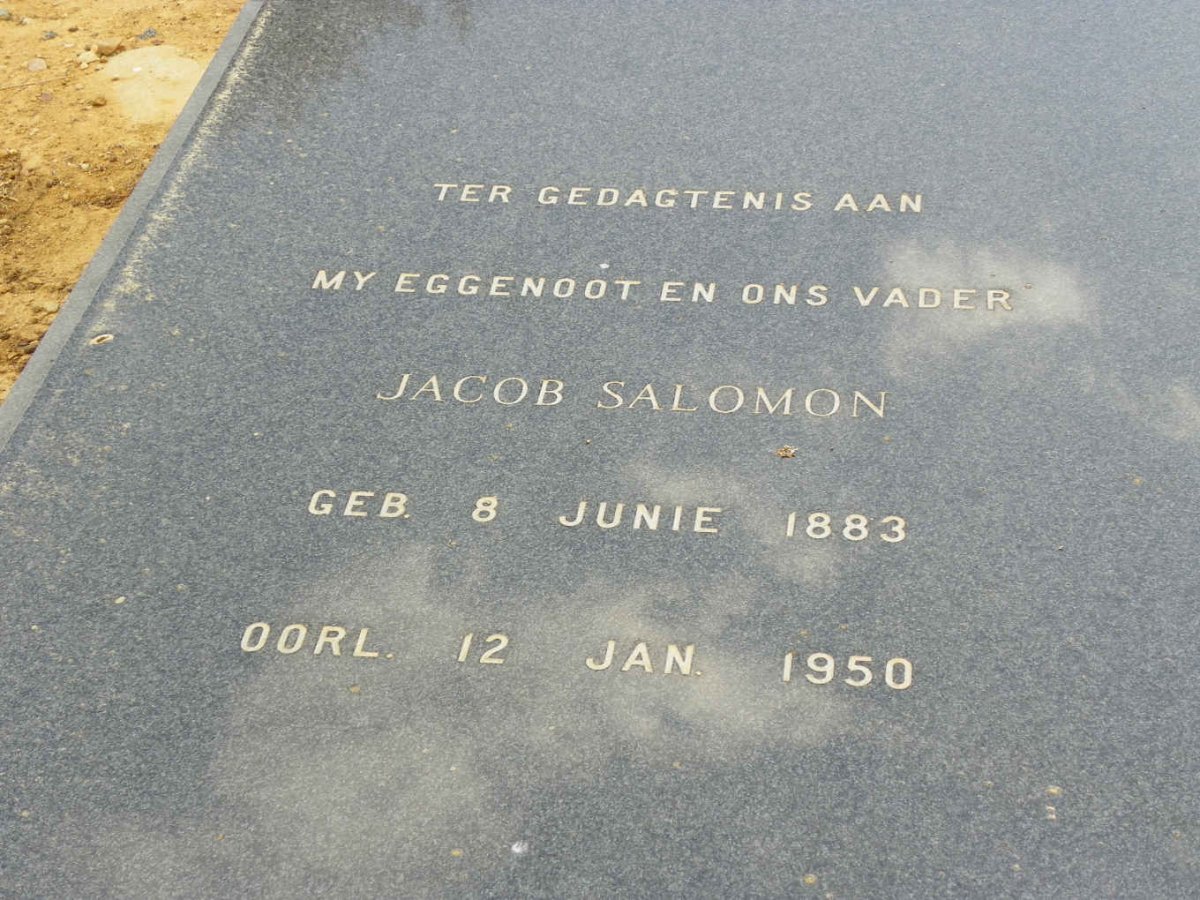 STRYDOM Jacob Solomon 1883-1950