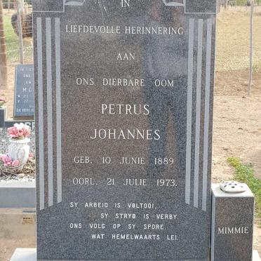 GRUNDLING Petrus Johannes 1889-1973