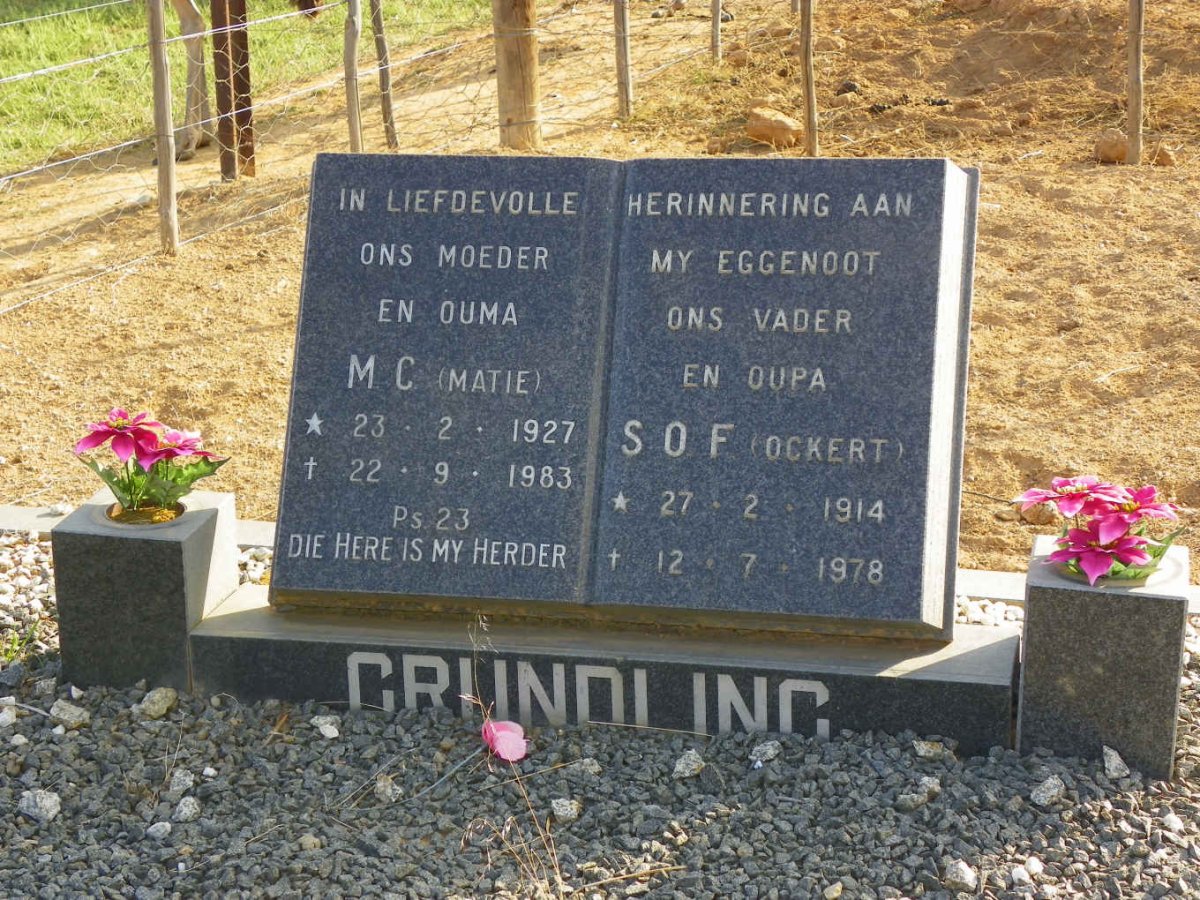 GRUNDLING S.O.F. 1914-1978 &amp; M.C. 1927-1983