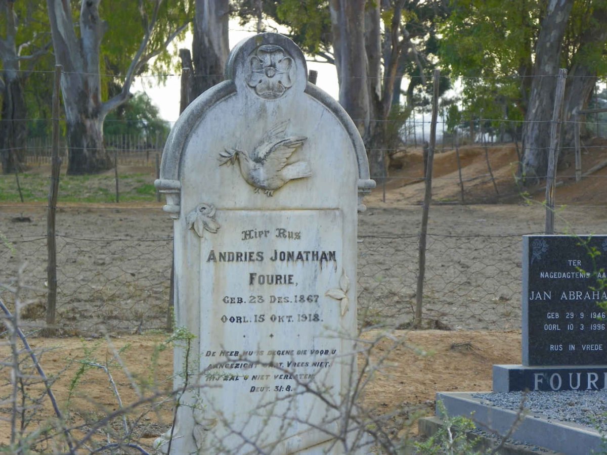 FOURIE Andries Jonathan 1867-1918