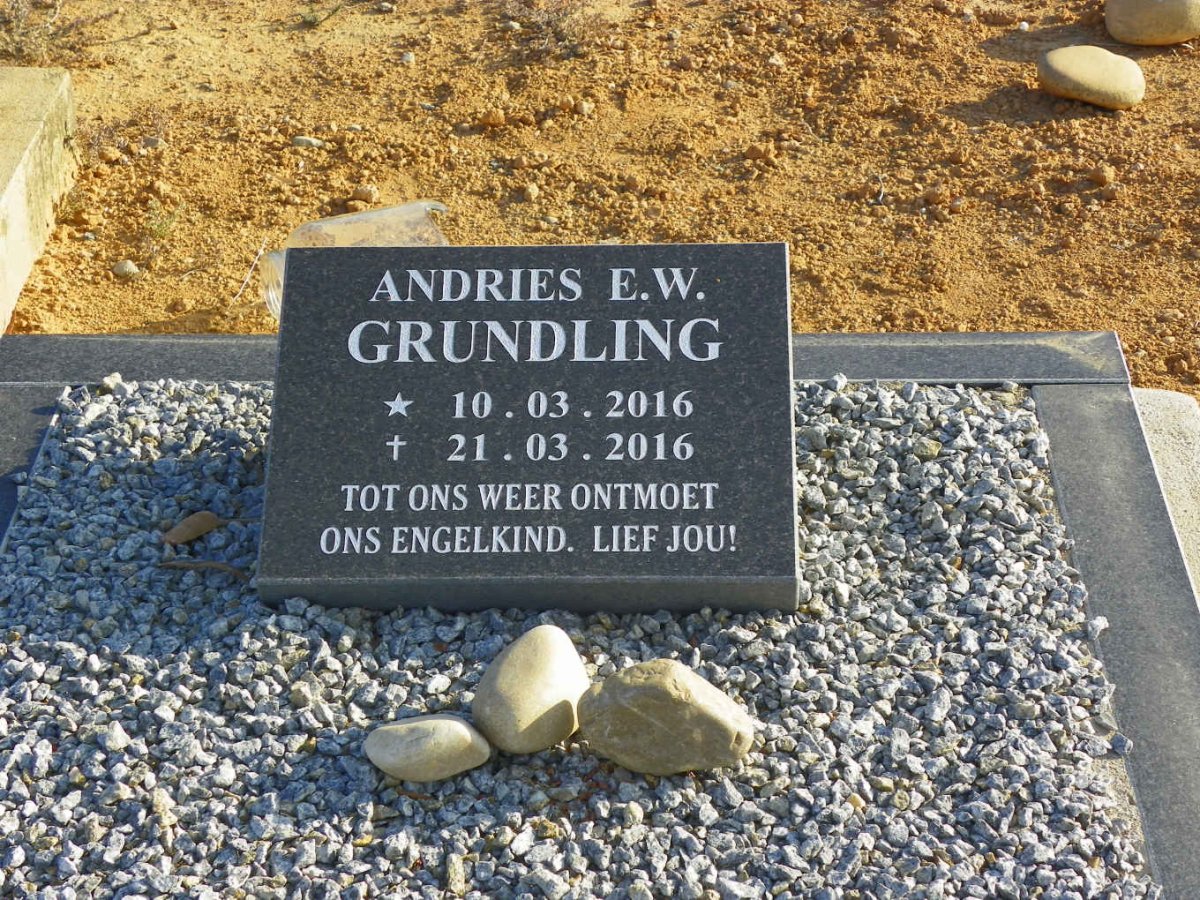 GRUNDLING Andries E.W. 2016-2016