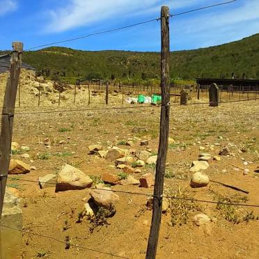 Western Cape, OUDTSHOORN district, Vergeleegen 54, Vergelegen, farm cemetery_1