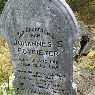POTGIETER Johannes S. 1818-1889