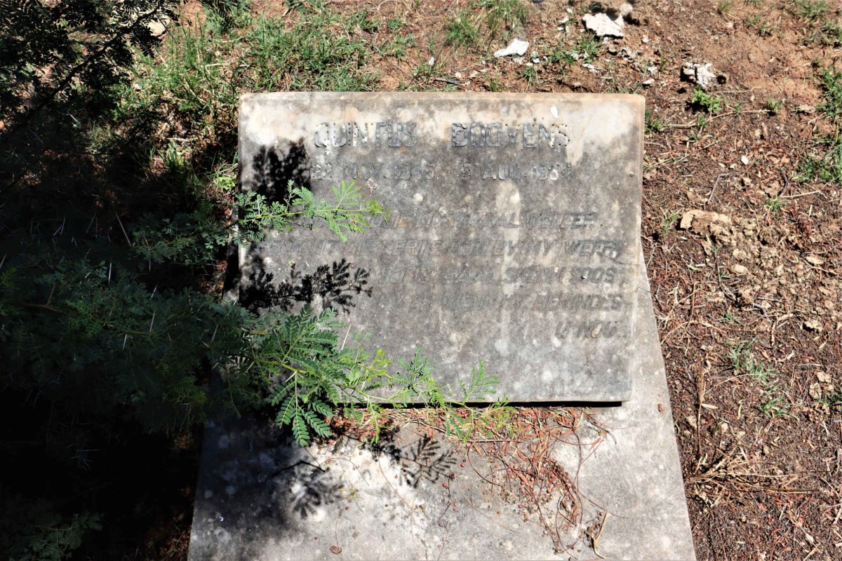 BOOYENS Quintus 1945-1954