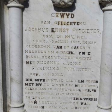 POTGIETER Jacobus Ernst 1821-1907