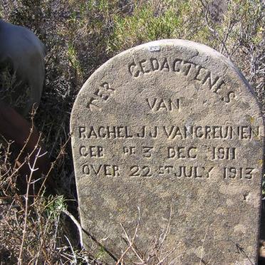 GREUNEN Rachel J.J., van 1911-1913