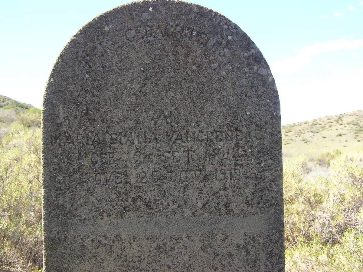 GREUNEN Maria ?iana, van 1844-1919