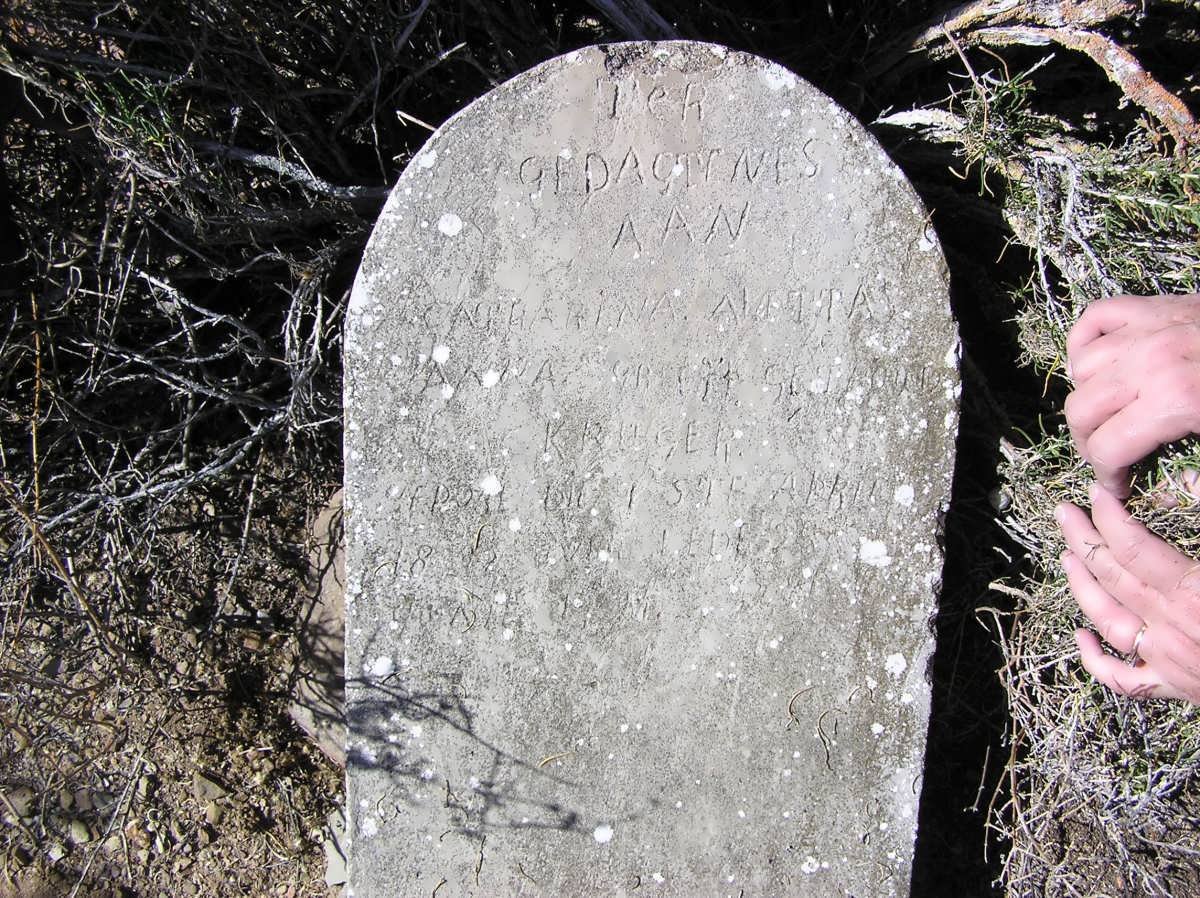 KRUGER Catharina Aletta Anna 18??-